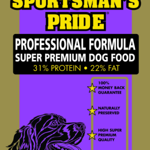 15 kg Sportsman's Pride Professionel (lilla) - hundefoder med kylling til aktive hunde