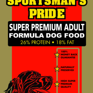 15 kg Sportsman's Pride Super Premium Adult (rød) - voksenfoder med kylling