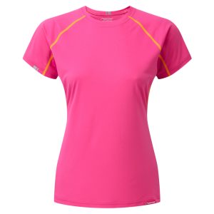 Montane Womens Sonic T-Shirt - Vandrer T-Shirt Dame - Pink - 42