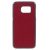 Samsung Galaxy S7 – Litchi Tekstureret Split Læder Overtrukket Hard Etui – Rød