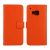 HTC One M9 – Ægte Læder Pung Cover med Stand – Orange
