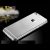 iPhone 6/6s – Casebuddy Shockproof Silikone Alu Look Shockproof Cover- Farve: Sølv