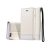 iPhone 8 – Kunstlæder Cover med Kreditkort holder og Stå-funktion – Hvid