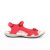 Rød sandal med gode remme og stødabsorbering – 41